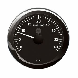 VDO Viewline Kierroslukumittari 0-4000 rpm 85 mm, musta