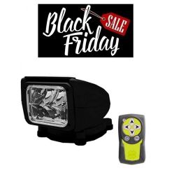 ACR RCL-85 LED-valonheitin langattomalla kauko-ohjauksella, musta