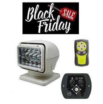 ACR RCL-95 LED-valonheitin langattomalla sekä langallisella kauko-ohjauksella, valkoinen