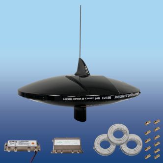 Glomex V9150AGC/BK DAB20 Adhara TV/FM/DAB-antenni usealle vastaanottimelle