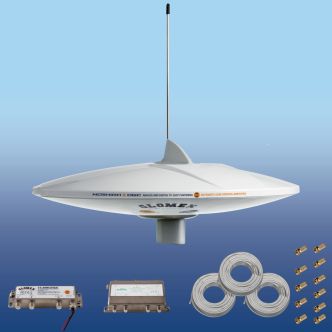 Glomex V9150AGC DAB20 Adhara TV/FM/DAB-antenni usealle vastaanottimelle