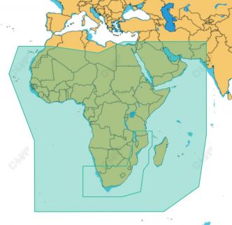 C-MAP DISCOVER Africa & Arabic Sea Continental (M-AF-Y050-HS)