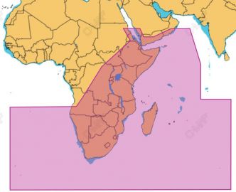 C-MAP REVEAL South & East Africa (M-AF-Y209-MS)