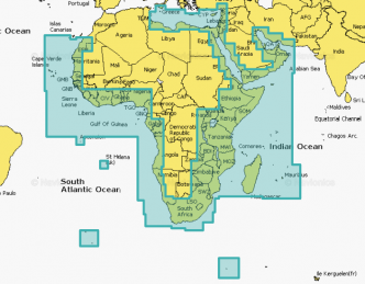 Navionics+ AF630L Africa & Middle East Micro-SD/SD-kortilla