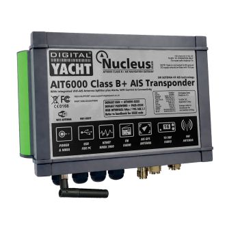 Digital Yacht AIT6000 SOTDMA AIS-transponderi splitterillä ja WiFillä