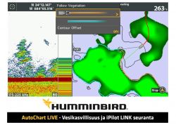 Humminbird HELIX 9 CHIRP MEGA SI+ G4N kaikuplotteri peräpeilianturilla