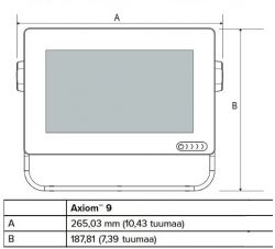 Raymarine AXIOM+ 9 monitoiminäyttö