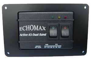 Echomax Active-XS vakio käyttöpaneeli