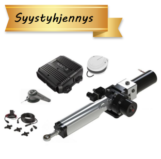 Simrad/B&G NAC-3 Core Pack autopilotti paketti lineaarisella työyksiköllä 700 kg 9 sekuntia