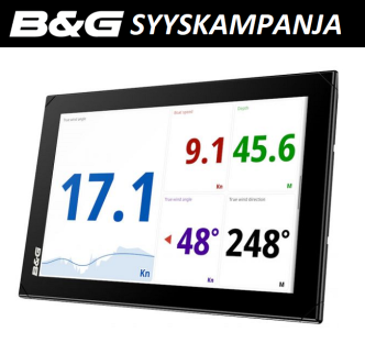 B&G Nemesis 12 monitoiminäyttö