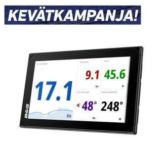 B&G Nemesis 9 monitoiminäyttö