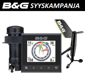 B&G Triton² monitoiminäyttö loki/kaiku/tuuli-paketti