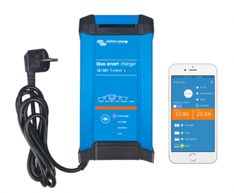 Victron Blue Smart 12/20 automaattilaturi kolmella ulostulolla ja Bluetoothilla