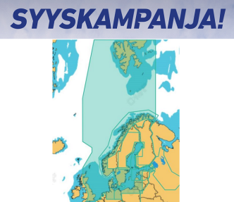 C-MAP DISCOVER Northern & Central Europe Continental (M-EN-Y050-MS)