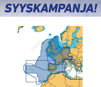 C-MAP Discover X Central, West and South Europe (M-EW-T-060-D-MS)
