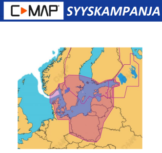 C-MAP REVEAL Baltic Sea (M-EN-Y299-MS)