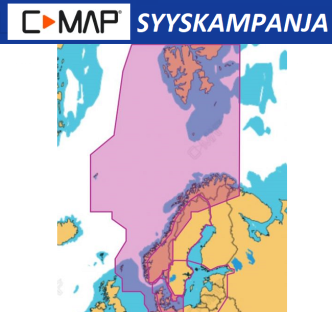 C-MAP REVEAL North Sea & Denmark (M-EN-Y300-MS)