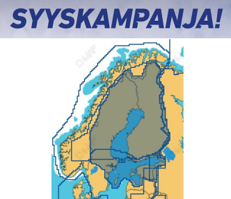 C-MAP Reveal X Finland Lakes (M-EN-T-326-R-MS)