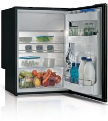 Vitrifrigo Airlock C115i jääkaappi, musta ilman pakastelokeroa ja kylmävaraajaa