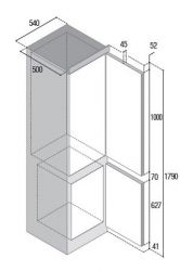 Vitrifrigo C270DP jääkaappipakastin