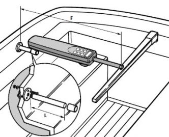 Raymarine laipiokiinnike 230 mm