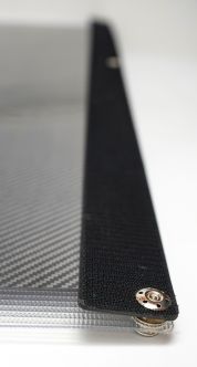 SUNBEAMsystem Carbon Velcro jäykistelatta Quick Fix kiinnikkeillä Carbon 116W paneelille