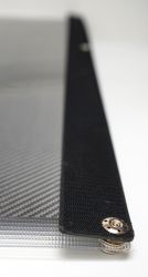 SUNBEAMsystem Carbon Velcro jäykistelatta Quick Fix kiinnikkeillä Carbon 82W paneelille