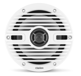 Clarion 6.5" CMS-651-CWB kaiutinpari mustilla ja valkoisilla ritilöillä