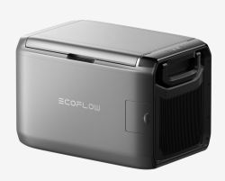 EcoFlow GLACIER Classic 55L kannettava jääkaappi-pakastin, 55 litraa + integroitu 298 Wh Lithium-akku BUNDLE