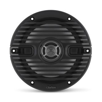 Clarion 6.5" CMS-651-CWB kaiutinpari mustilla ja valkoisilla ritilöillä