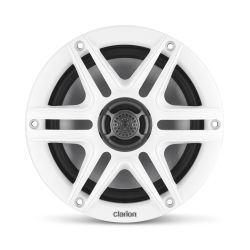 Clarion 6.5" CMS-651-SWB kaiutinpari mustilla ja valkoisilla ritilöillä