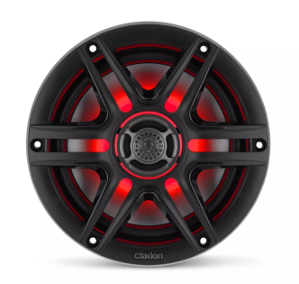 Clarion 6.5" CMS-651RGB-SWB kaiutinpari mustilla ja valkoisilla ritilöillä