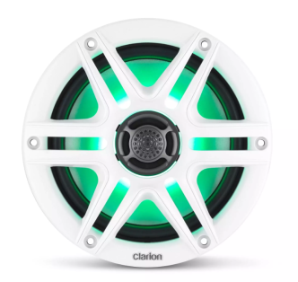 Clarion 6.5" CMS-651RGB-SWB kaiutinpari mustilla ja valkoisilla ritilöillä