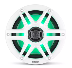 Clarion 6.5" CMS-651RGB-SWB kaiutinpari mustilla ja valkoisilla ritilöillä