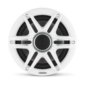 Clarion 6.5" CMSP-651-SWG kaiutinpari harmailla ja valkoisilla ritilöillä