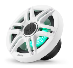 Clarion 6.5" CMSP-651RGB-SWG kaiutinpari harmailla ja valkoisilla ritilöillä