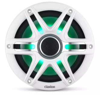 Clarion 7.7" CMSP-771RGB-SWG kaiutinpari harmailla ja valkoisilla ritilöillä