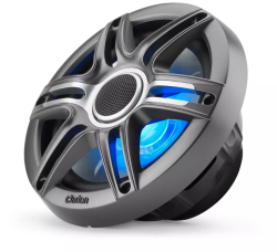Clarion 7.7" CMSP-771RGB-SWG kaiutinpari harmailla ja valkoisilla ritilöillä