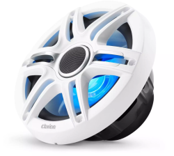 Clarion 7.7" CMSP-771RGB-SWG kaiutinpari harmailla ja valkoisilla ritilöillä