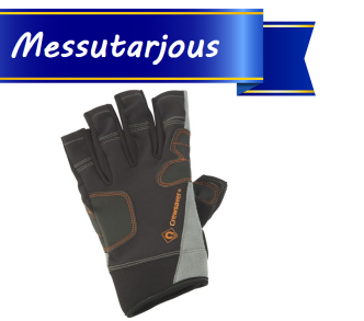 Crewsaver Phase2 short finger purjehdushanska, Junior 4