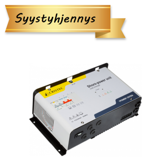 Cristec YPOWER maasähkökeskus automaattilaturilla 16A / 12V