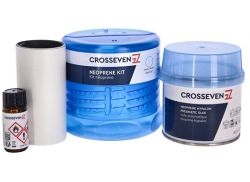 Crosseven Neopreeni/Hypalon korjaussarja, valkoinen