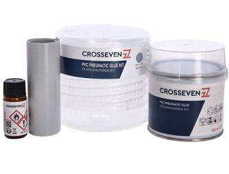 Crosseven PVC korjaussarja, vaalean harmaa