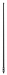AC Antennas CX4 VHF-antenni, musta