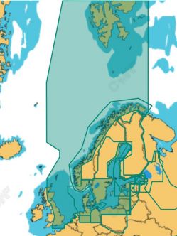 C-MAP 4D Pohjois- & Keski-Eurooppa Continental (M-EN-D050)