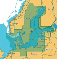 C-MAP 4D MAX Itämeri ja Tanska (EN-D299)