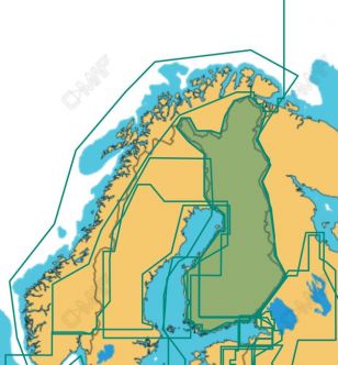 C-MAP 4D MAX Suomen järvet (EN-D325)