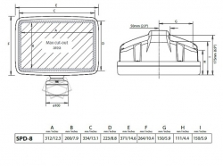 Scanstrut Deck Pod SPD-8