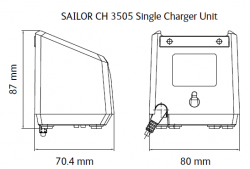 Sailor 3965 UHF Fire Fighter paketti (2 radiota)