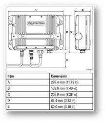 Raymarine RVX1000 RealVision kaikumoduli 1 kW